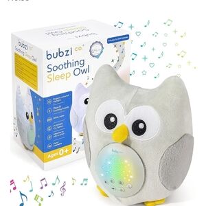 Gray Soothing Sleep Owl for Kids